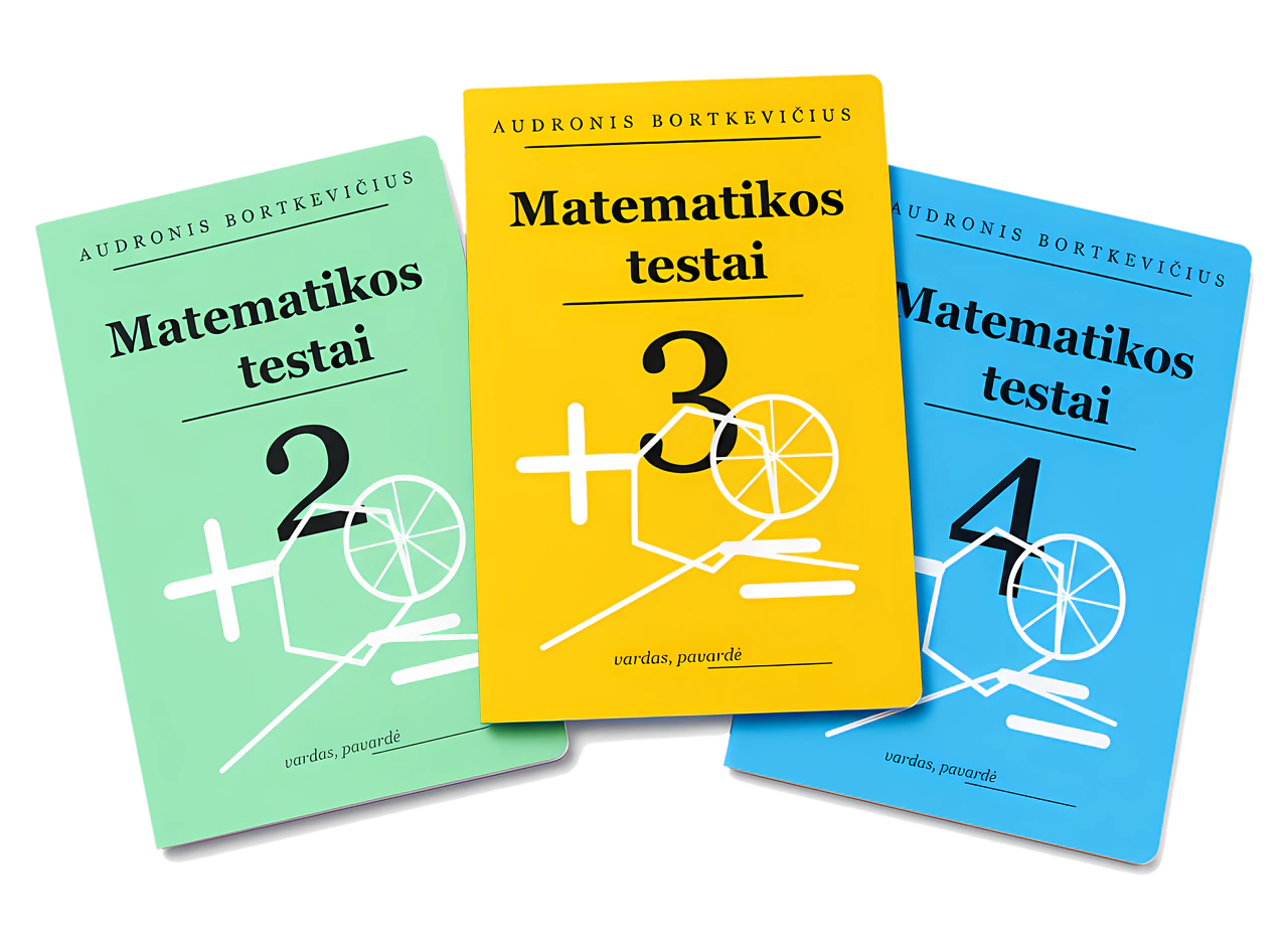 Matematikos pratybų knygų rinkinys vasarai