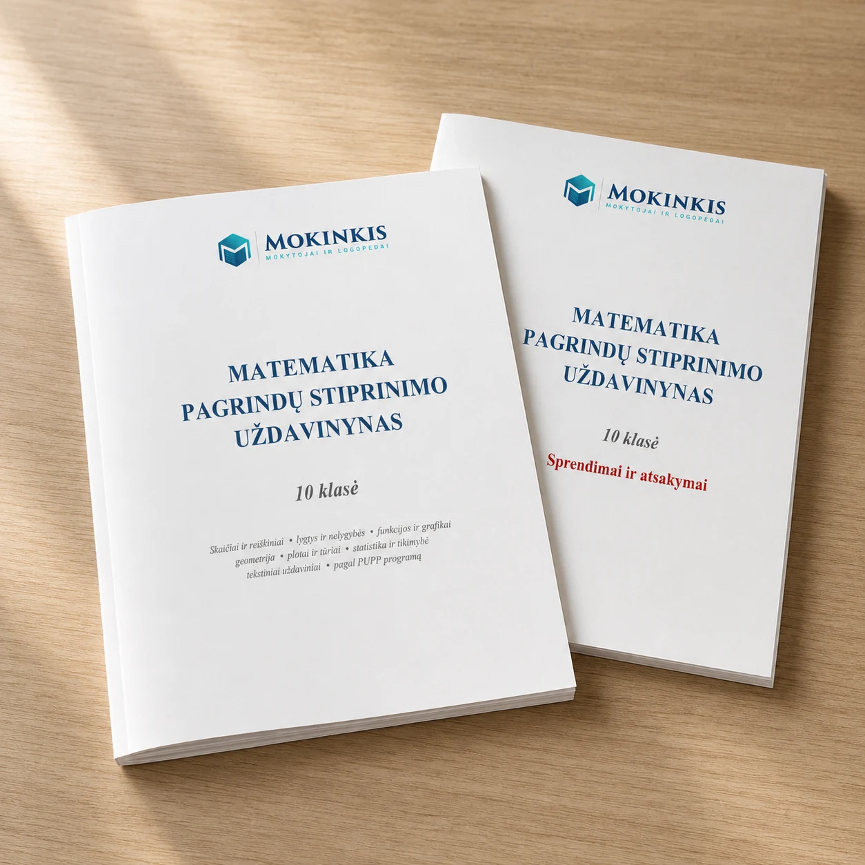 10 klasės matematikos pagrindų stiprinimo uždavinynas